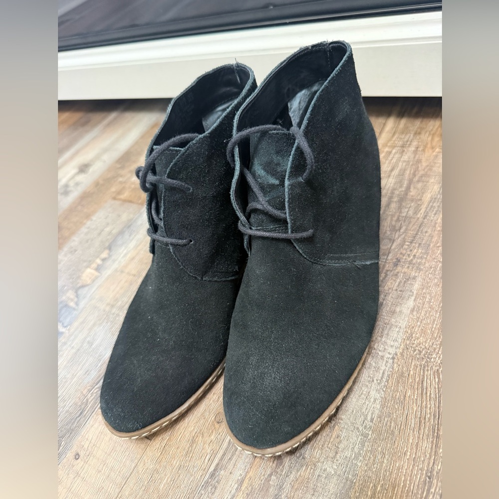 Franco Sarto wedge booties